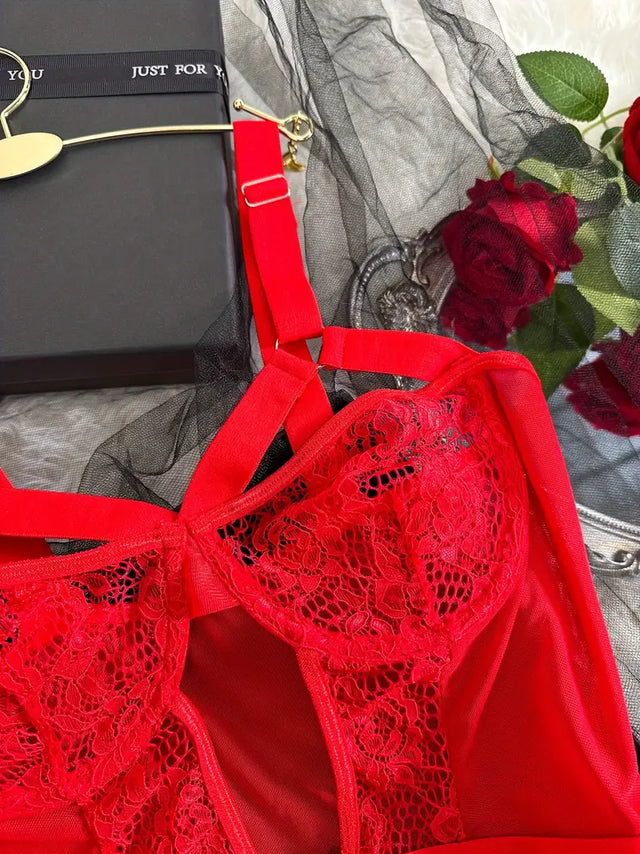 Scarlet Desire Lace Bodysuit