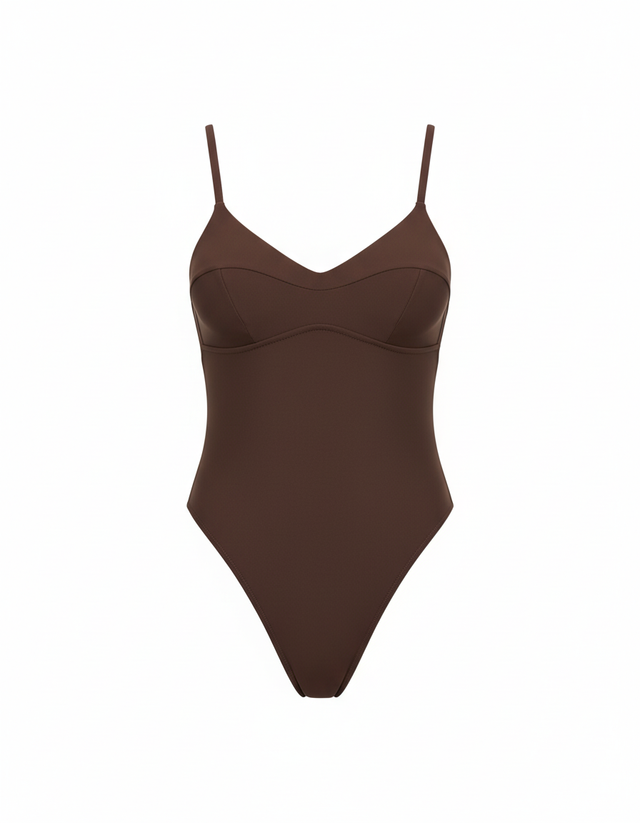 Shae Swimsuit | Brown