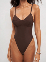 Shae Swimsuit | Brown