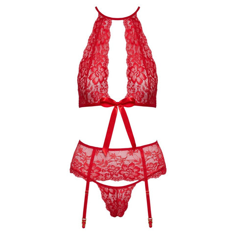 Kissable Halterneck Set Red