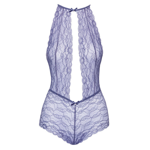 Kissable Delicate Lace Halterneck