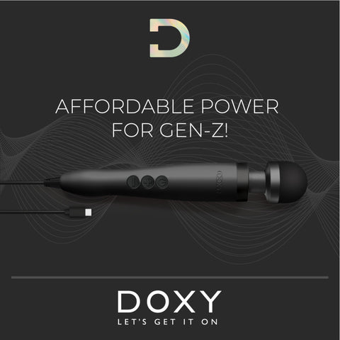 Doxy Wand 3 Black USB Powered