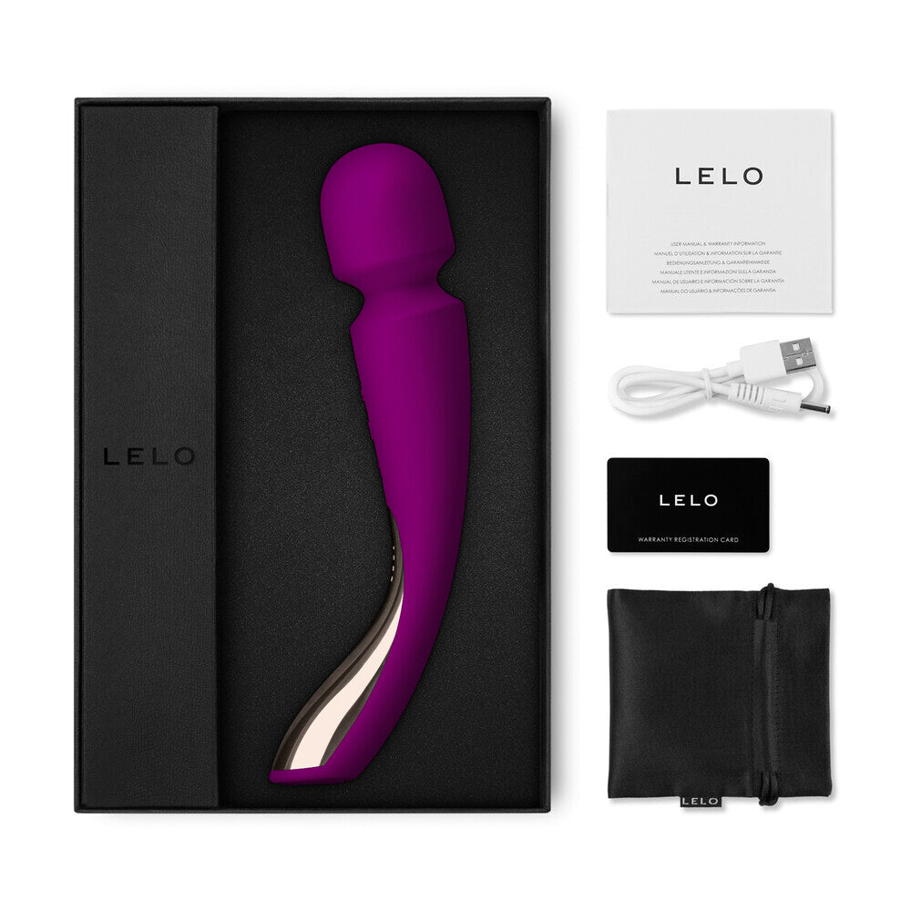 Lelo Smart Wand 2 Med Deep Rose - Little Nooks