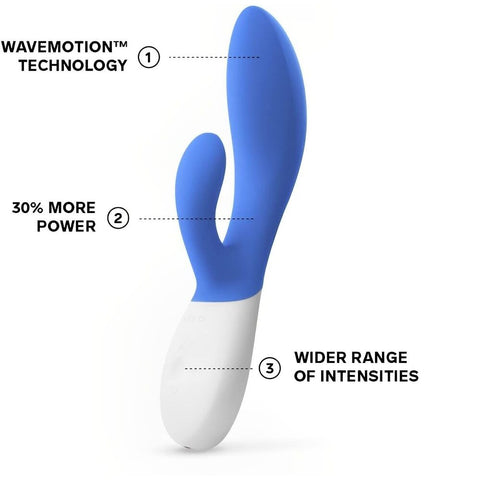 Lelo Ina Wave 2 Luxury Rechargeable Vibe Blue