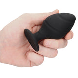 Ouch Silicone Swirled Butt Plug Set Black