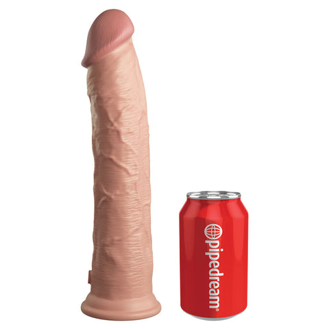 King Cock Elite 11 Inch Dual Density Cock Flesh Pink