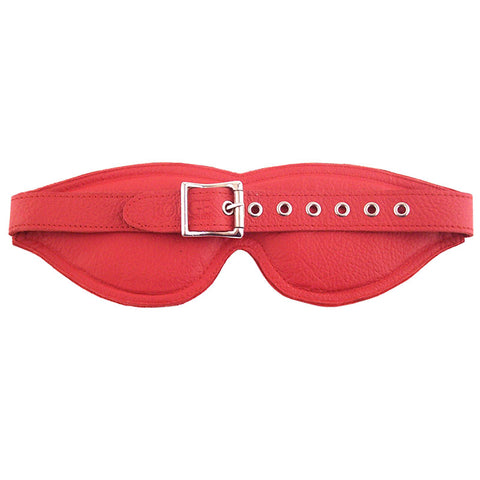 Rouge Garments Large Red Padded Blindfold