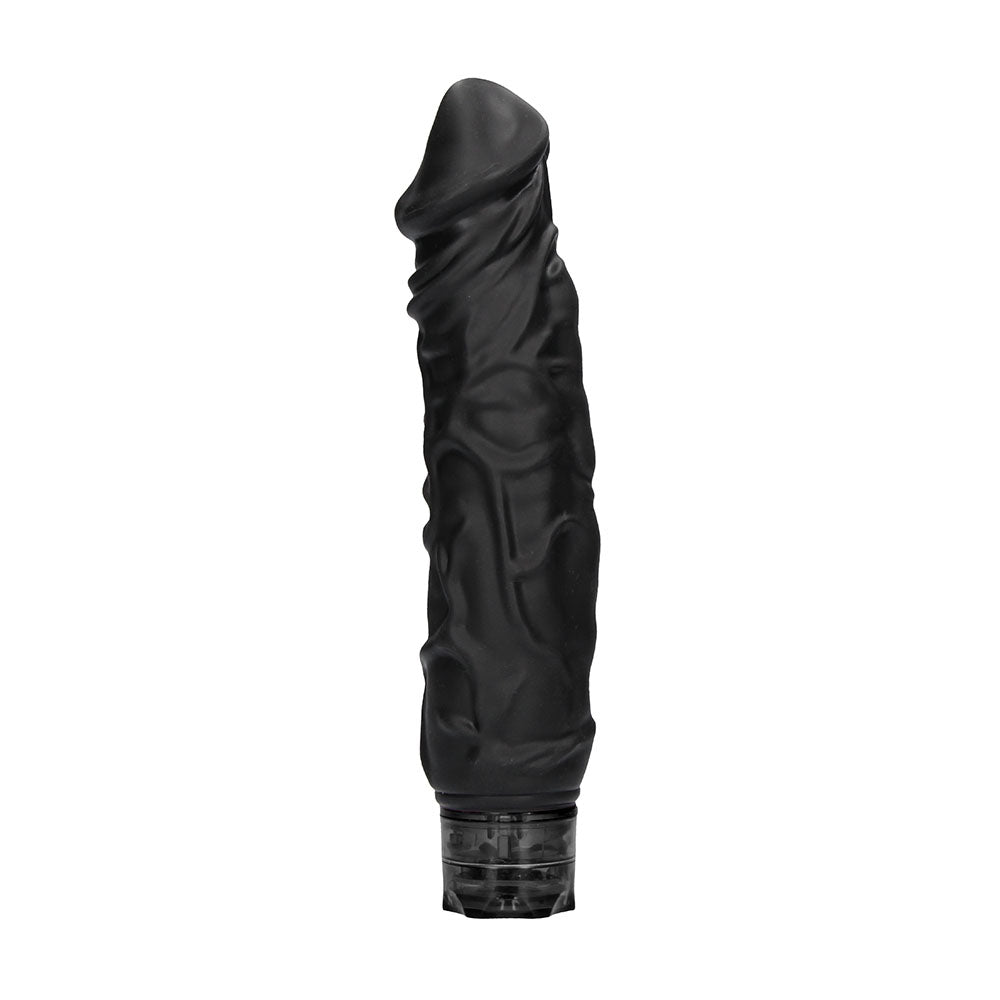 Realistic 10 speed Vibrator Black - Little Nooks