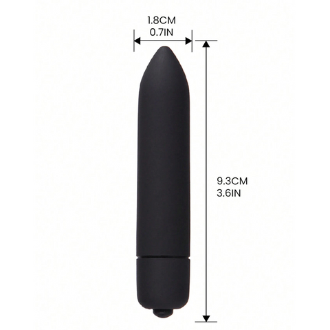 Sleek Black Bullet Vibrator