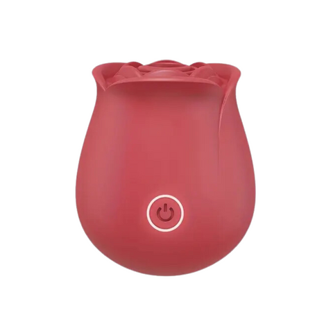 Rechargeable Suction Vibrator Rose Sex Toy