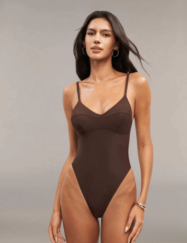 Shae Swimsuit | Brown