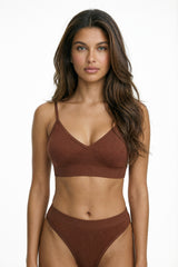Emilia Lounge Set | Chocolate Brown - Little Nooks