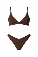 Brown seamless lounge set
