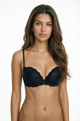 Sexy Lace Padded Plunge Bra - Little Nooks