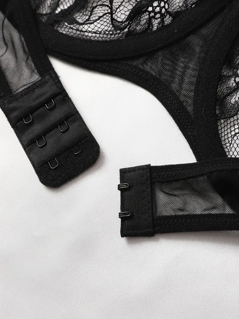 Marie Lace Matching Set | Black - Little Nooks