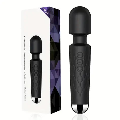 20 Function Rechargeable Wand Vibrator