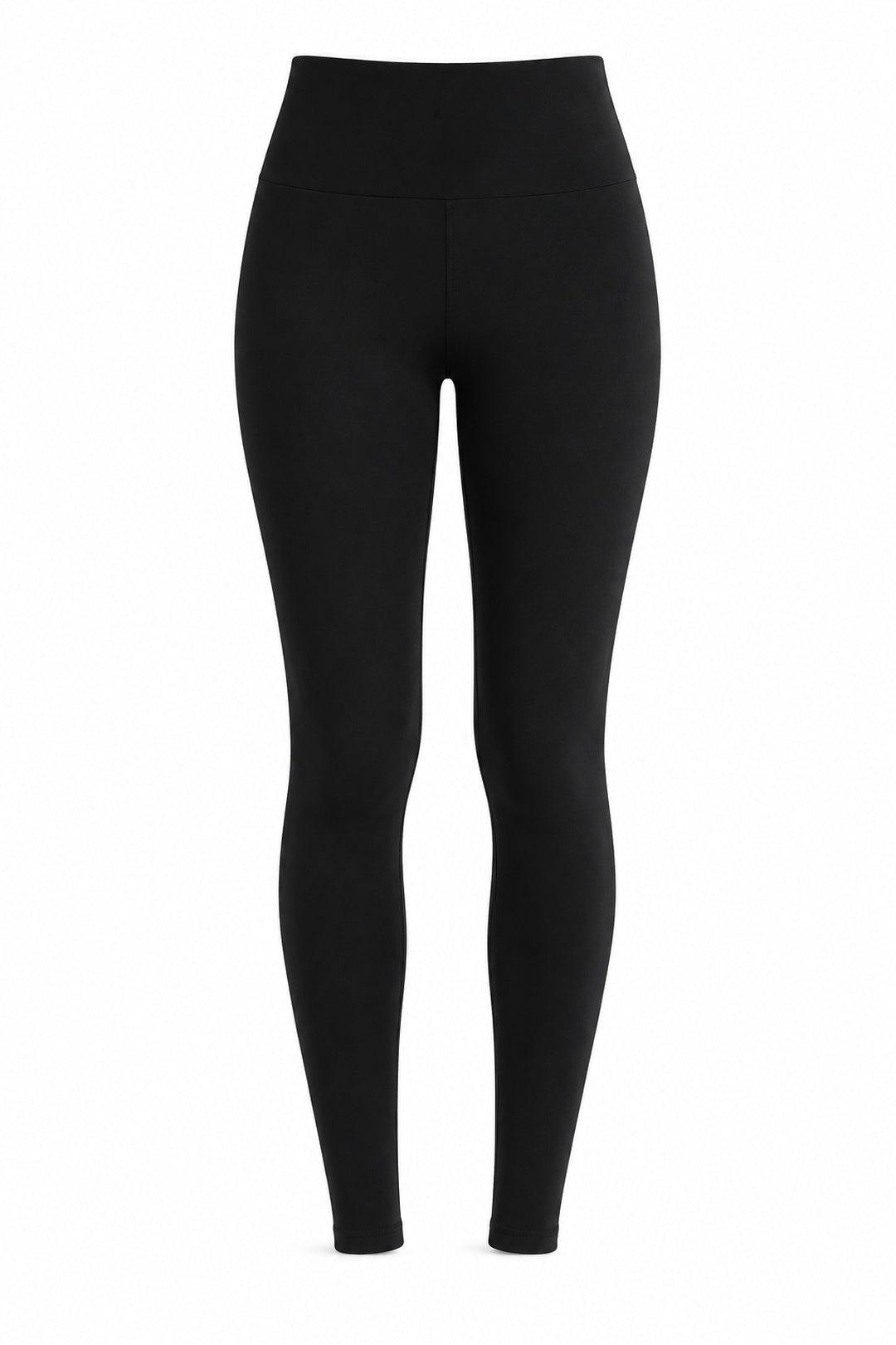 Black Thermal Fleece-Lined High-Waisted Leggings