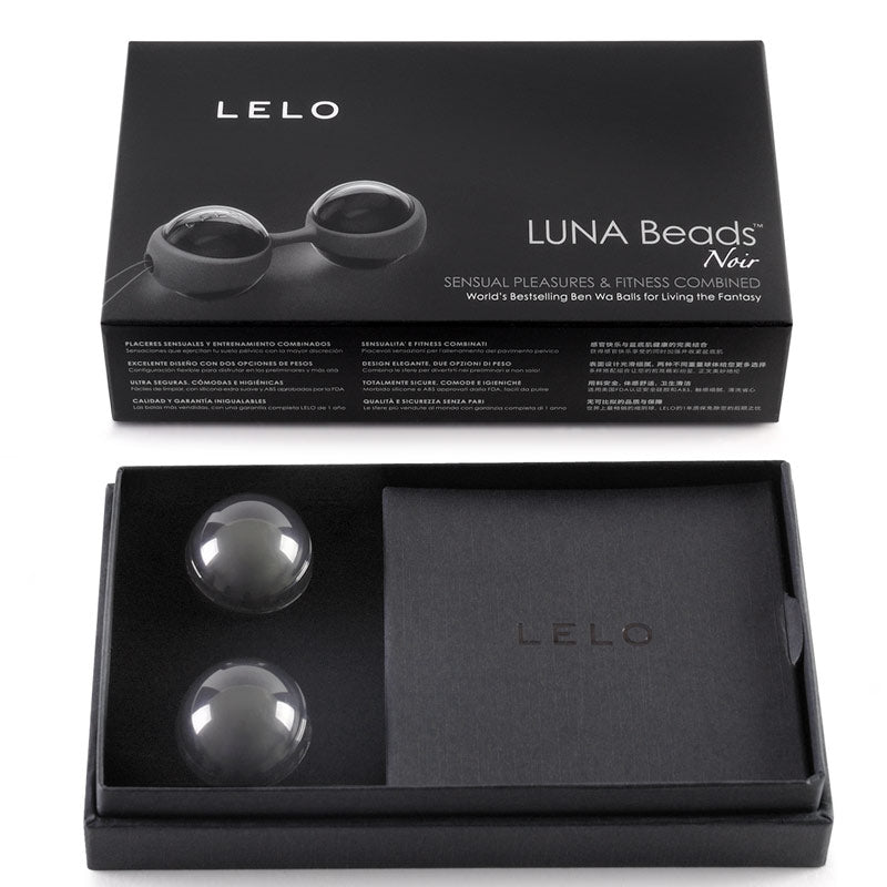 Lelo Luna Beads Noir - Little Nooks