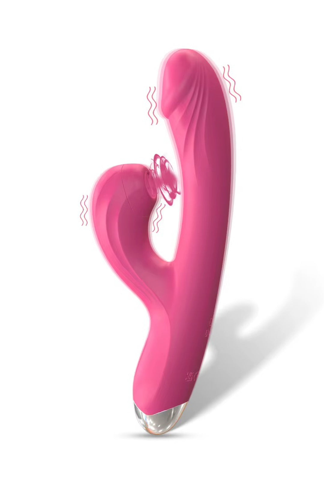 G-Spot Rabbit Vibrator with Clitoral Stimulator | Pink
